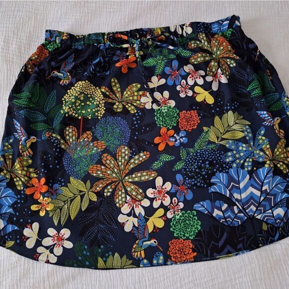 Loft L floral skirt, elastic waist - Picture 2 of 11